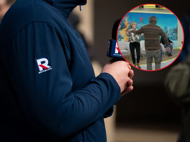 Zaskakujące sceny w TV Republika. Widzowie przecierali oczy ze zdumienia