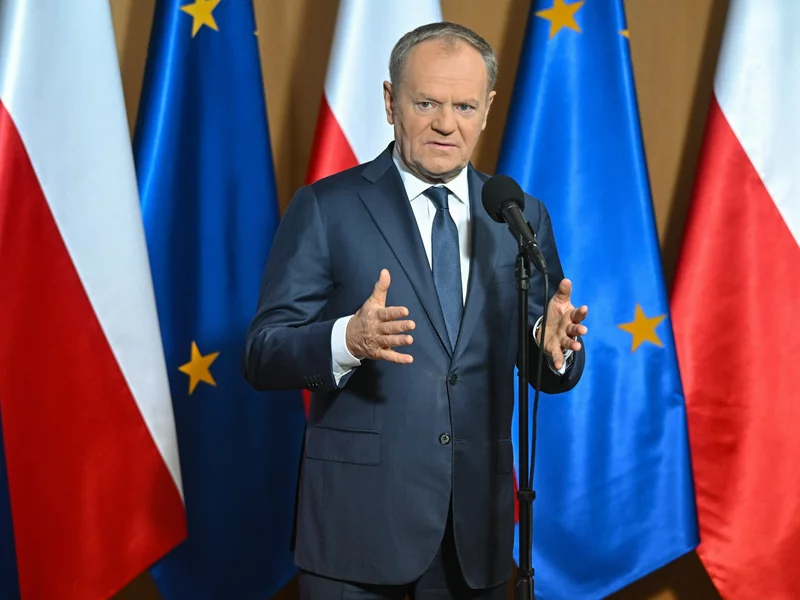 Tusk nie wytrwał do końca RBN. Tak się tłumaczy. „To było bardzo nieostrożne”