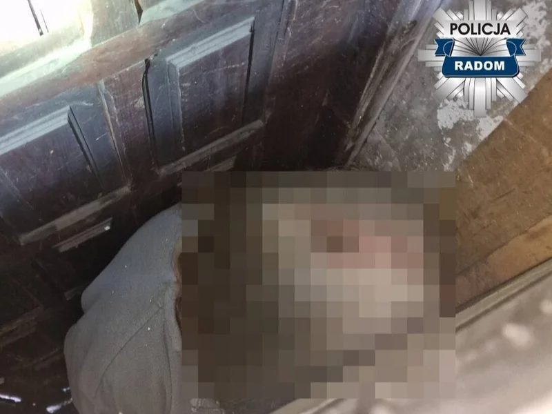 Przez 16 lat ukrywał się przed policją. „Skrytkę” odkryto między drzwiami