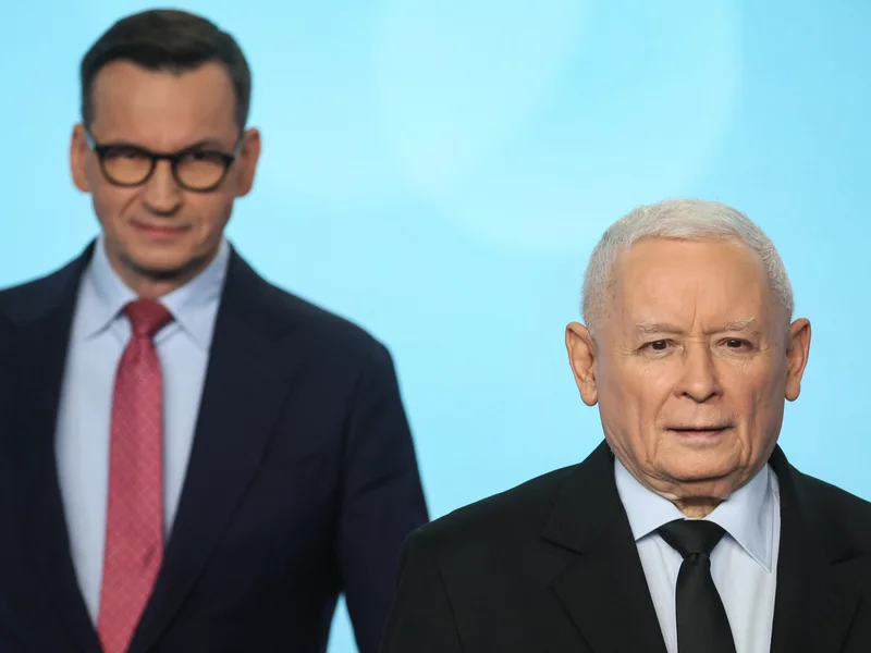Jarosław Kaczyński o kompromisie z Mateuszem Morawieckim. „Partia będzie miała dwa płuca”