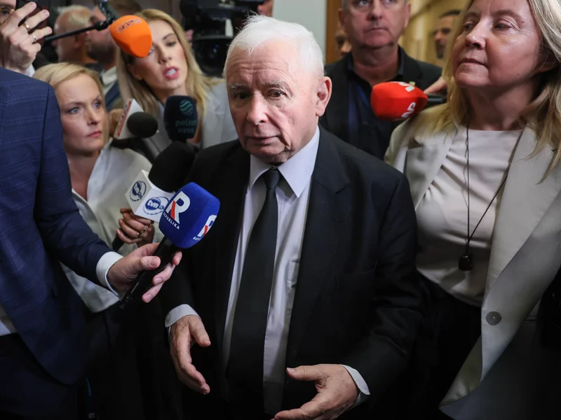Gra o wicemarszałka. Nagłe oświadczenie Kaczyńskiego