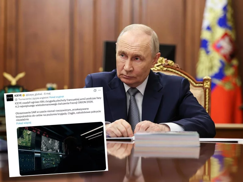 Polska satelita obserwuje Rosję. W sieci pojawiło się tajemnicze zdjęcie