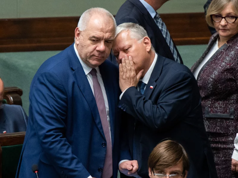 Bliskiemu współpracownikowi Kaczyńskiego puściły nerwy. „Śmiertelnie się pokłócili”