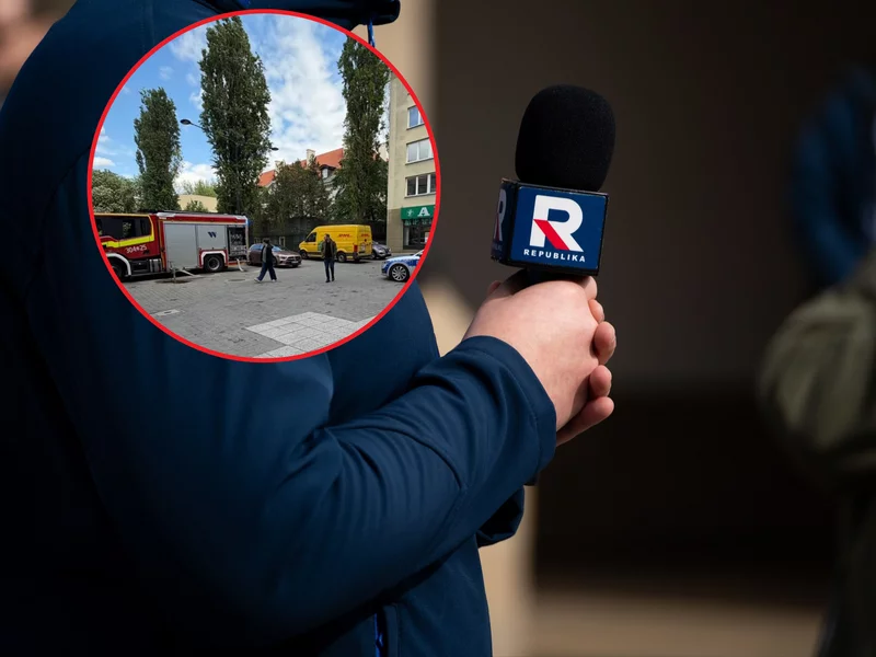 Sakiewicz grzmi o „incydentach” w TV Republika. Policja odpowiada