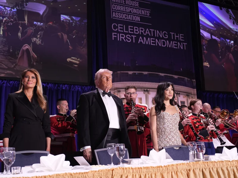 Atak na kolacji z Trumpem. Relacje Polaków obecnych na gali: „Wszyscy padli na ziemię”