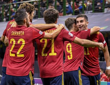 Miniatura: Reprezentacja Hiszpanii w piłce nożnej