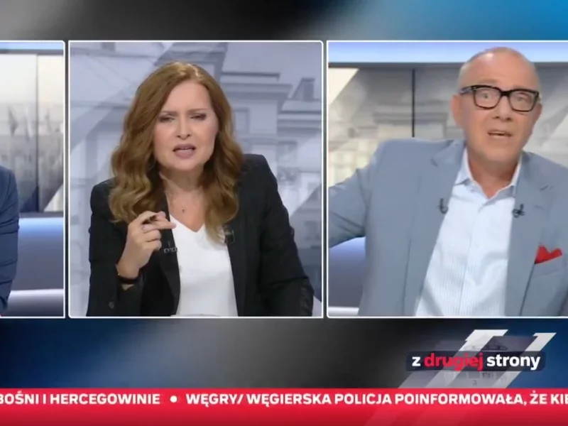 Awantura dziennikarzy w programie na żywo. „Nie drzyj się”, „Ziemniaki gniją”