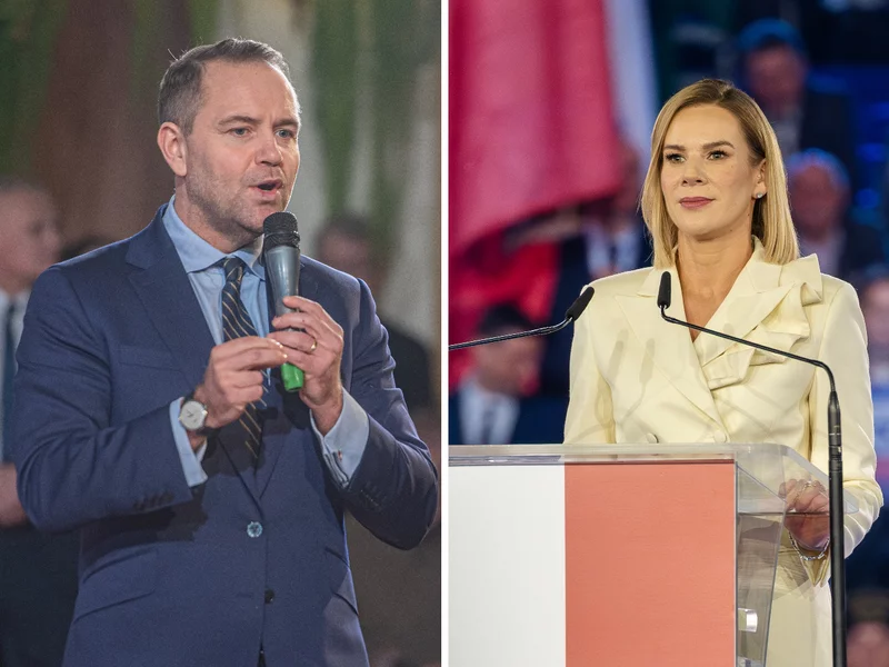 Burza wokół okładki z Martą Nawrocką. Prezydent przerwał milczenie