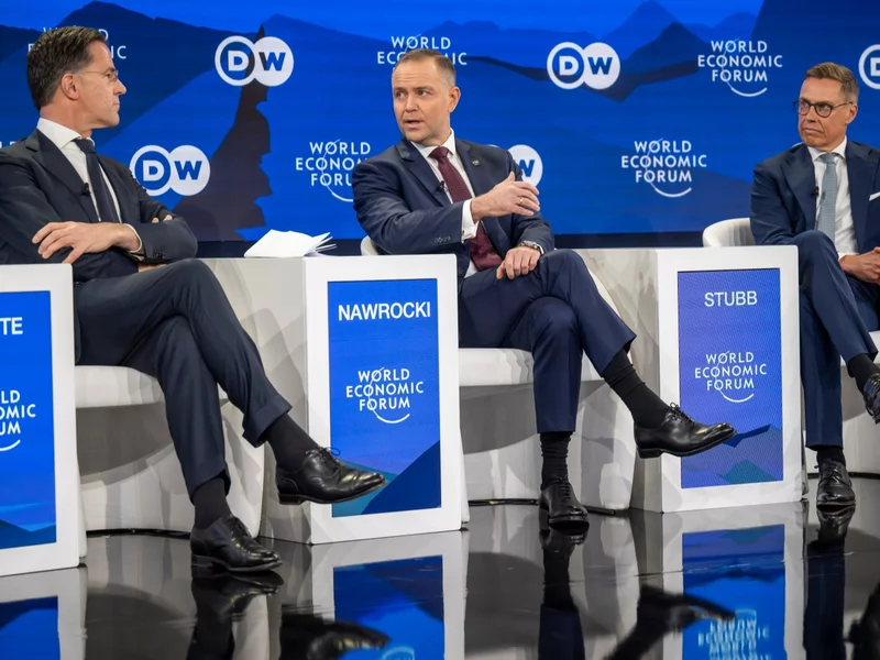 Nawrocki ostrzegał w Davos: Jesteśmy gotowi do walki z każdym, kto chce Polskę najechać