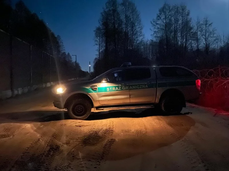 Tragiczne odkrycie w lesie przy polskiej granicy. Nie żyją dwie osoby