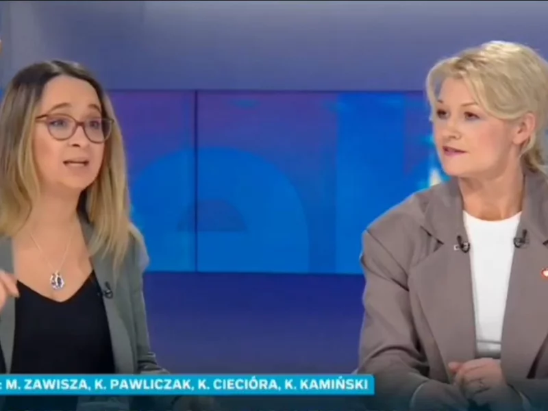 Ostre starcie posłanek w programie na żywo. „Nie będę latać na pasku Papy”