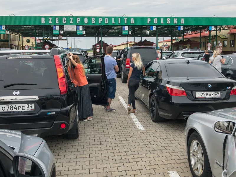 Ruch z obwodu królewieckiego do Polski coraz większy. Dane mówią same za siebie