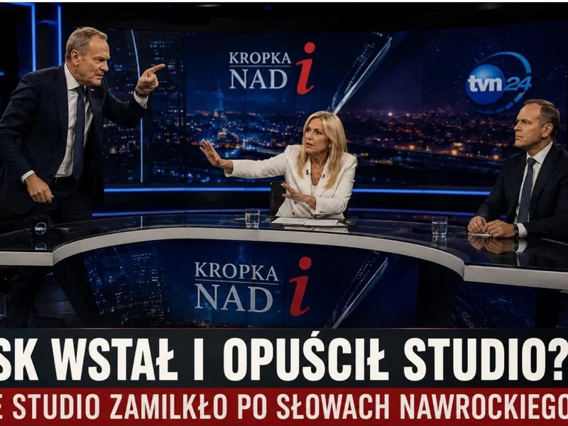 Tusk i Nawrocki starli się w telewizji? Ordynarny „fake news” przeraził dziennikarkę