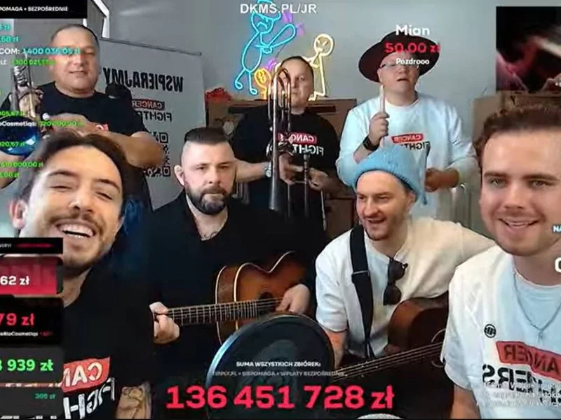 Zbiórka Łatwoganga bije rekordy. Zebrano już ponad 136 mln dla dzieciaków