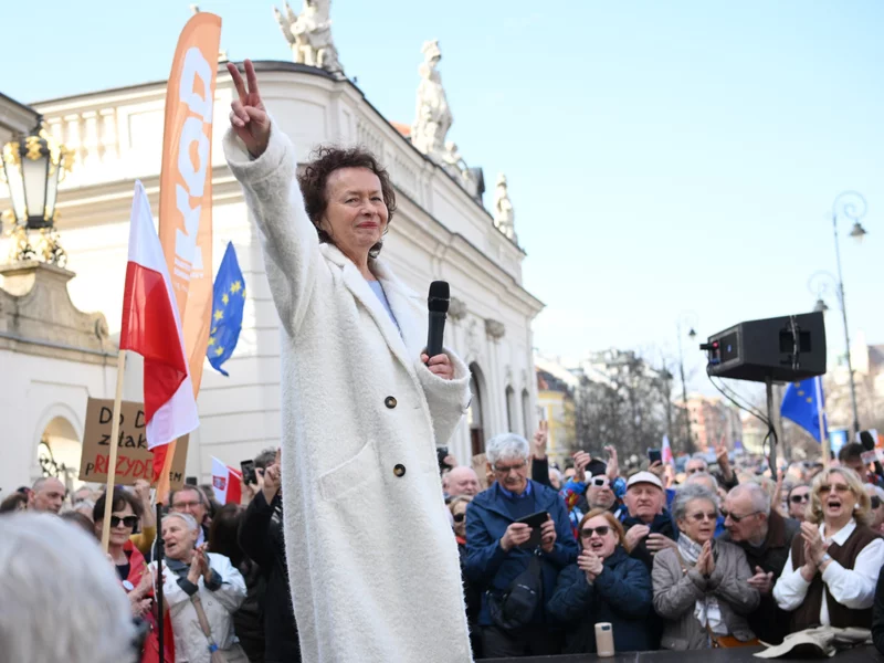 Sędzia chce pozwać ministra sprawiedliwości. Szczepkowska pyta go o „konstytuskcję”