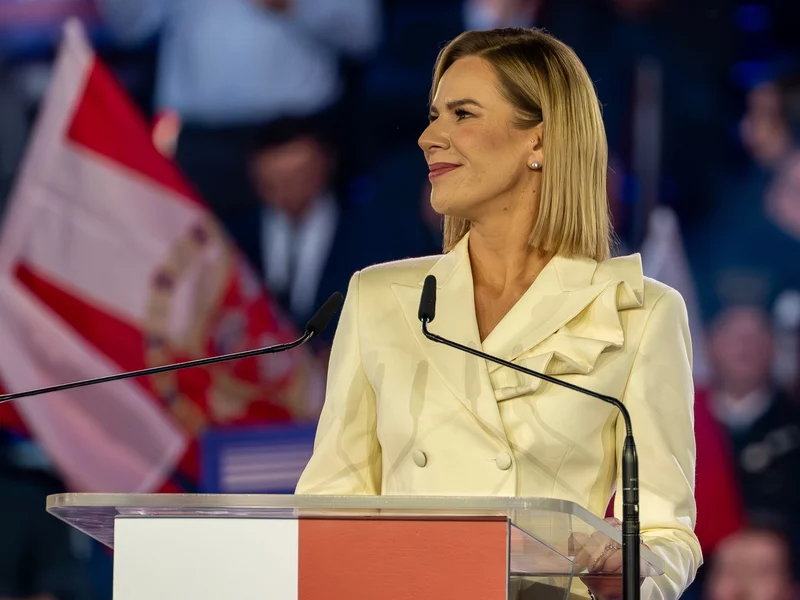 Marta Nawrocka o spotkaniu z Agatą Kornhauser-Dudą. Wystarczyło kilka słów