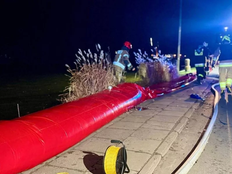 Elbląg na granicy zalania? Władze wprowadzają pogotowie przeciwpowodziowe