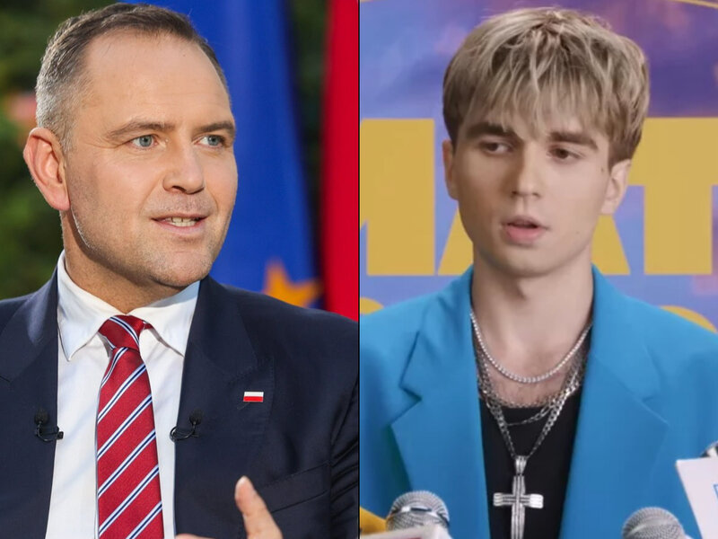 Mata znów szokuje. Tak nazwał Nawrockiego i Papy