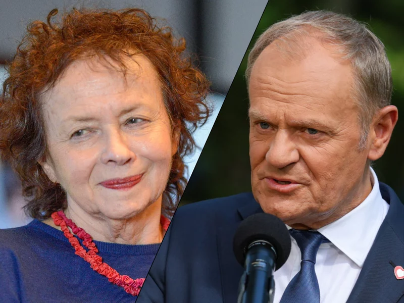 Szczepkowska oceniła wystąpienie Tuska. Ten szczegół zwraca uwagę