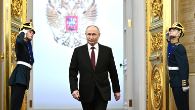 Miniatura: Putin zaprzysiężony na piątą kadencję....