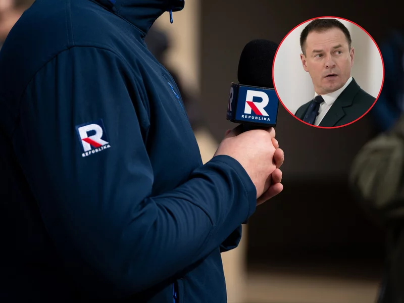 Skandal w TV Republika. Polityk KO stracił nad sobą panowanie