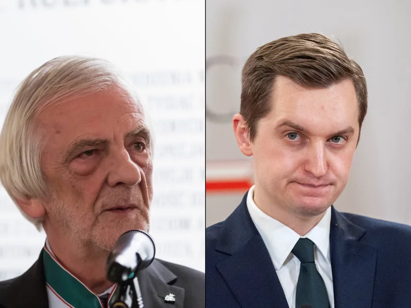 Zgrzyt w PiS na oczach wszystkich. Kaleta przerwał wywiad Terleckiego