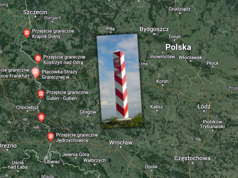 Usiłowali nielegalnie przekroczyć niemiecką granicę. Migrantów odesłano do Polski