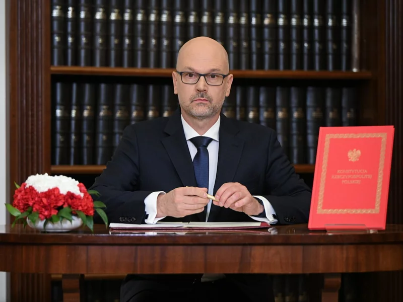 Kulisy ślubowania sędziego Berka. Zmiana Sali Kolumnowej miała konkretny cel