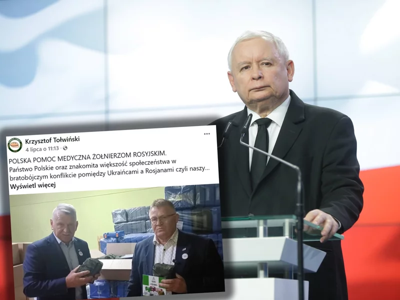 Były wiceminister w rządzie PiS pojechał na Białoruś. Przekazał pomoc Rosjanom