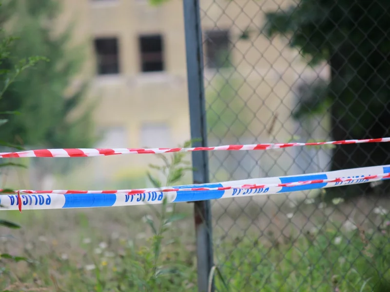 Wbił nóż w głowę policjantki. Zginął od strzałów jej partnera z patrolu