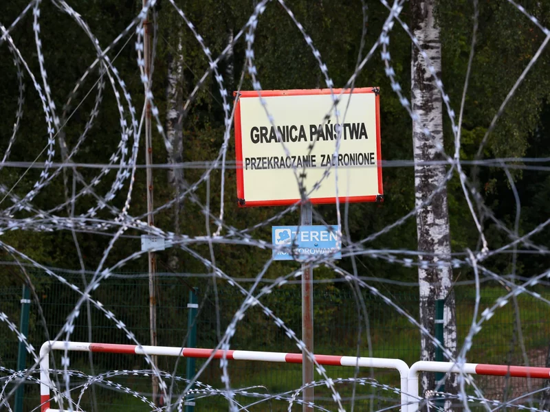 Grupa migrantów siłowo przekroczyła granicę Polski? SG stanowczo reaguje