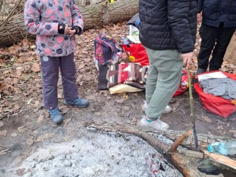 Matka z dziećmi próbowała przetrwać noc nad Wisłą. Strażnicy w szoku