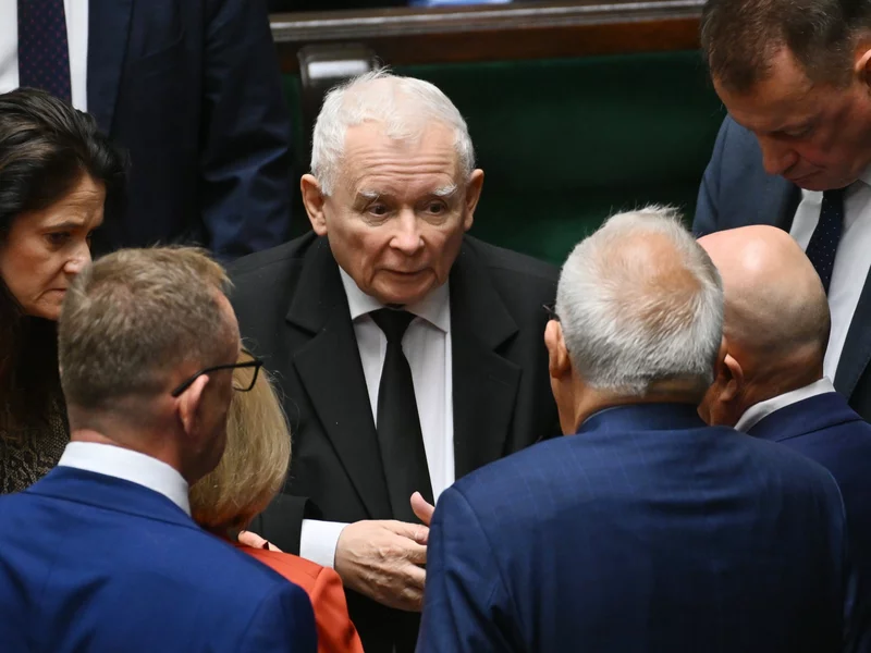 Kaczyński grzmi ws. TK i działań prokuratury. „Nie prawda, ale zemsta i igrzyska”