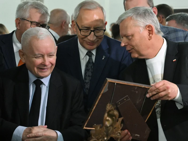 Tak roześmianego Kaczyńskiego dawno nie widziano. Miał istotny powód