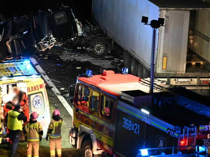Wypadek na autostradzie A2. Utrudnienia mogą potrwać do 10 godz.