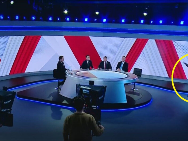 Poseł Patola i Socjal wyszedł ze studia TVP Info. „Mam nadzieję, iż już pan tu nie wróci”