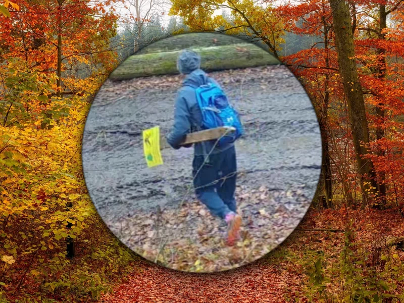 Skandaliczne zachowanie w lesie pod Świdnikiem. Wszystko nagrały kamery