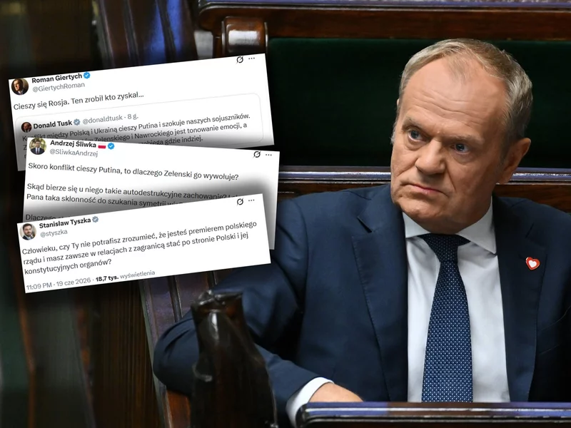 Tusk nie ma wątpliwości. Ocenił decyzję prezydenta ws. Zełenskiego. Posypały się komentarze