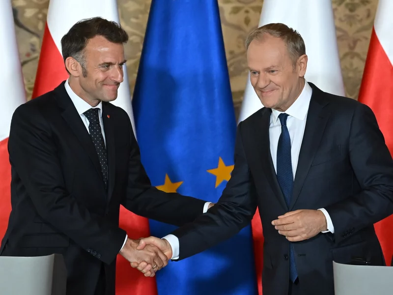 Macron z wizytą w Polsce, nie spotkał się z Nawrockim. „Sam się wyeliminował”