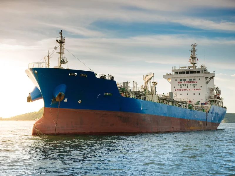 Wypadek na tankowcu. Ranny Polak