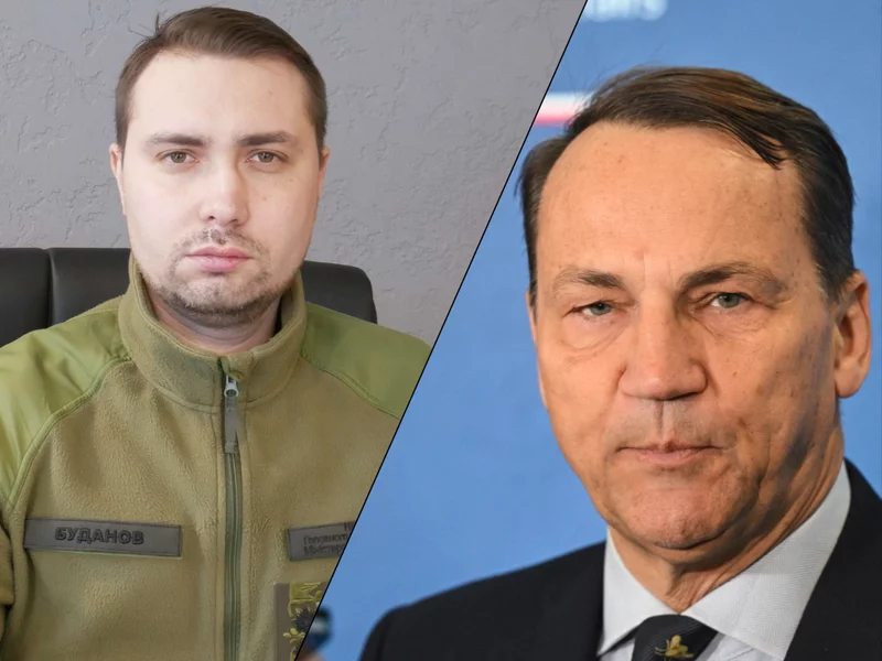 Ostre słowa z Ukrainy. Sikorski odpowiedział na groźby Budanowa