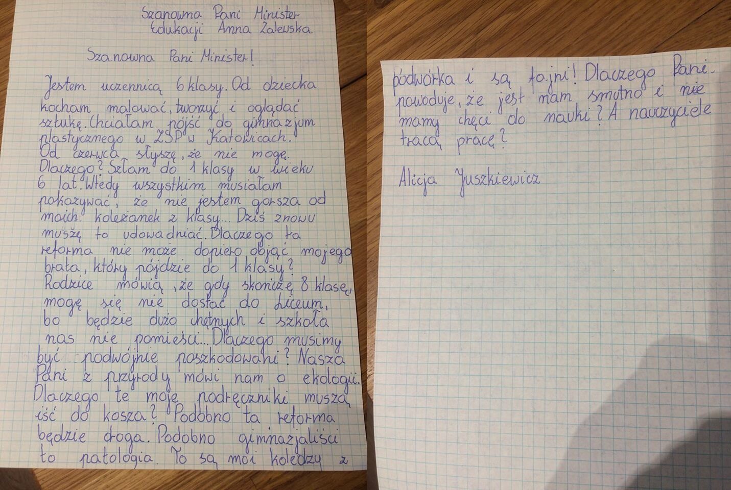 Napisz List Do Koleżanki W Którym Zachęcisz Do Przeczytania Książki 11-latka napisała list do minister edukacji