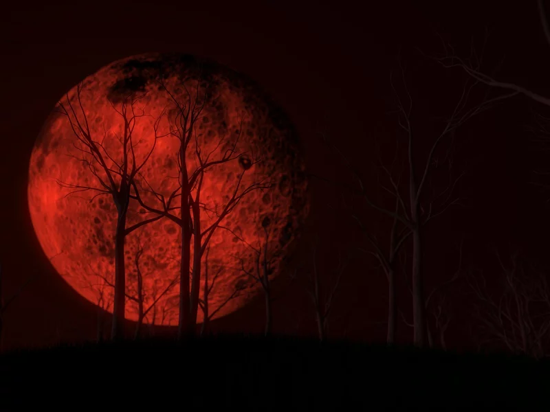 Na niebie zalśni krwawy Księżyc. Czy będzie widoczny z Polski?