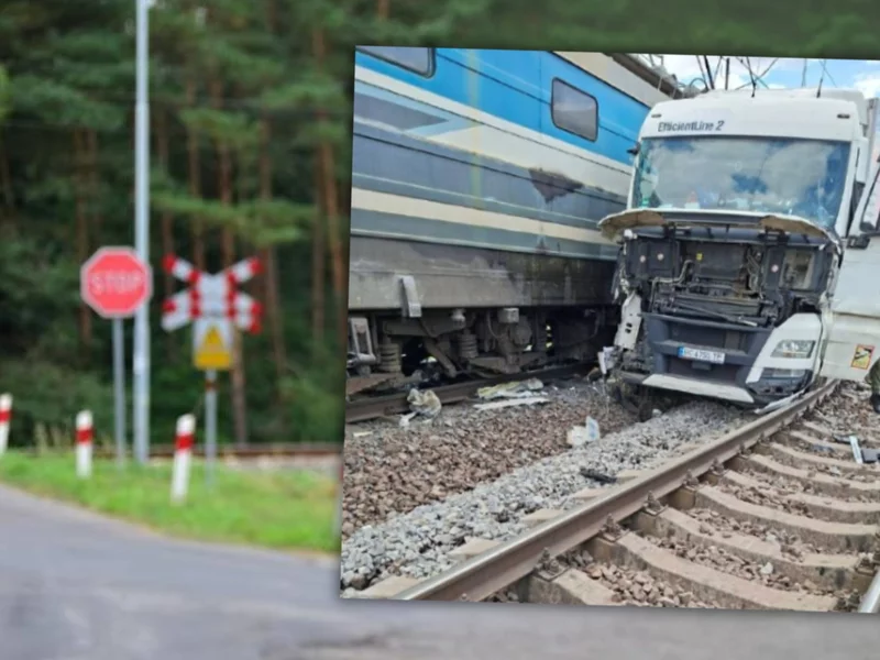 Groźne zdarzenie w Ukrainie. Kierowca z impetem wpadł pod skład z Polski